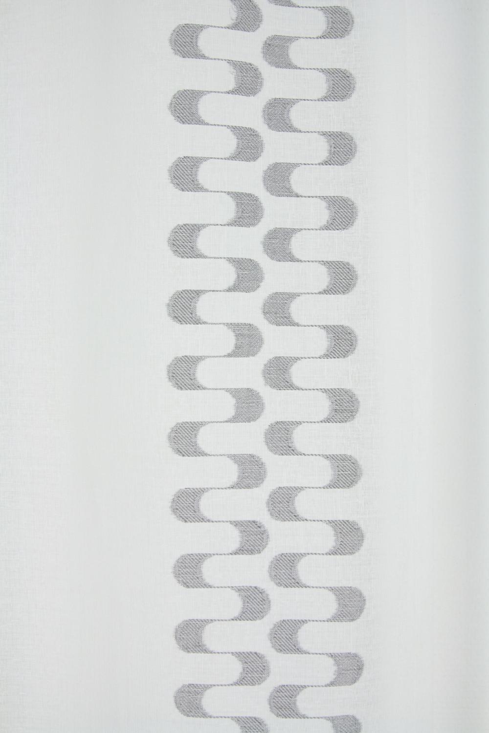 Nova Textiles Corona gardin grå A. F. Wigen AS